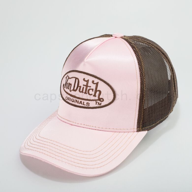 (image for) 81% reduziert Von Dutch Originals -Trucker Cary Trucker Cap, light pink/brown F0817888-01268
